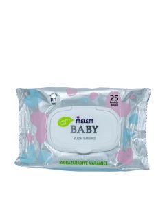 Melem Baby vlažne maramice 25 kom