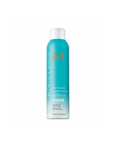 MOROCCANOIL DRY SHAMPOO LIGHT 217 ml
Za mekan, svilenakast osjećaj, ne ostavlja talog. Ultra fine čestice rižine škroba apsorbiraju masnoću na vlasištu, naslage i mirise čime kosu trenutačno čini svježom i čistom. UV zaštita i formula ojačana arganovim u