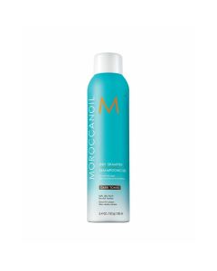 MOROCCANOIL DRY SHAMPOO DARK 217 ml
Za mekan, svilenakast osjećaj, ne ostavlja talog. Ultra fine čestice rižine škroba apsorbiraju masnoću na vlasištu, naslage i mirise čime kosu trenutačno čini svježom i čistom. UV zaštita i formula ojačana arganovim ul