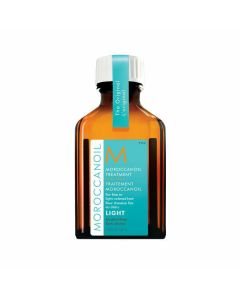 MOROCCANOIL Treatment LIGHT - Sredstvo za njegu kose light 25 ml
Moroccanoil tretman ( tretmansko ulje) potpuno transformira kosu jer ima formulu koja vraća izgubljene proteine za snagu, masne kiseline, omega-3 ulja, vitamine za sjaj i antioksidanse za z