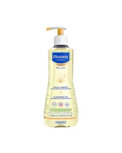 Mustela Ulje za kupanje 500 ml - ulje za pranje s ekološki i organski proizvedenim uljem avokada namijenjeno je pranju suhe kože, može se koristiti od rođenja nadalje.
