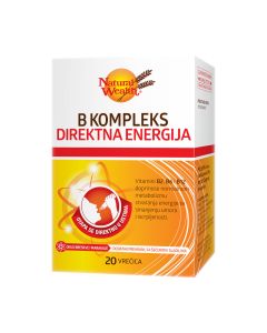 Natural Wealth B kompleks Direktna energija x 20 vrećica