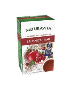Naturavita Čaj Brusnica i nar 20 vrećica x 2,3 g