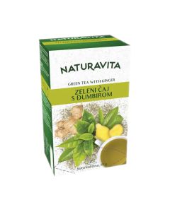 Naturavita Zeleni čaj s đumbirom 20 vrećica x 2 g