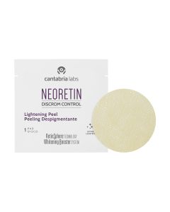 NEORETIN Discolor Control lightening peel 6 komada - Njegovi kemijski i enzimski aktivni sastojci za piling promiču obnavljanje kože za 20 minuta.