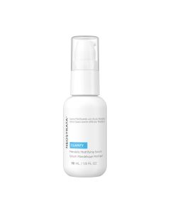 Neostrata Clarify Mandelic Mattifying Serum 50 ml - lagani gel-serum za ujednačavanje tena upija sebum na površini kože te stvara zaglađeni izgled kože. Plavo bijela bočica s pumpicom na bijeloj pozadini.