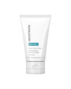 Neostrata Restore Bionic Face Cream 40 g - Iznimno emolijentna, tehnološki napredna anti-age krema, intenzivno hidratizira i zaglađuje površinu kože bez izazivanja iritacija. Bijelo plava tuba na bijeloj pozadini.