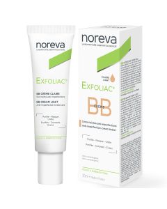 NOREVA EXFOLIAC TONIRANA BB KREMA CLAIR 