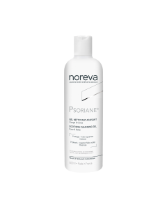 Noreva PSORIANE  UMIRUJUĆI GEL ZA PRANJE 500 ml - sa snažnim umirujućim sastojkom CalmiPso u sinergiji s keratolitičkim i hidratantnim aktivnim sastojcima nježno čisti,  umiruje i otklanja problem ljuskavosti kože.