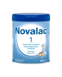 Novalac 1, početna mliječna hrana za dojenčad, 800 g