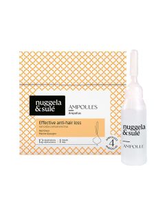 Nuggela & Sule Ampule protiv ispadanja kose 4x10 ml- S ekstraktom morskog glikogena i crvenog luka za jačanje kose i suzbijanje gubitka kose. 