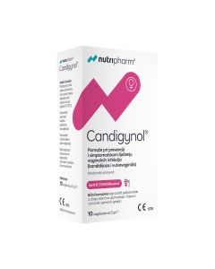 Nutripharm CANDIGYNOL® 10 komada - medicinski proizvod za pomoć pri liječenju i prevenciji vaginalnih infekcija uzrokovanih bakterijama ili gljivicama. 