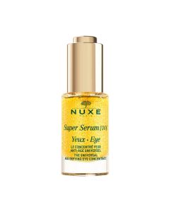 NUXE Super Serum[10] za područje oko očiju 15 ml - smanjuje bore (bore mrštilice, bore smijalice), ublažava tamne podočnjake, reducira natečenost i znakove umora.