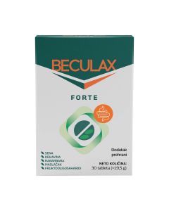 Oktal Pharma Beculax forte A30 tablete - Dodatak prehrani u obliku tableta koji sadrži biljke senu i krkavinu.