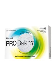 PharamS Probalans za probavu i metabolizam 20 kapsula