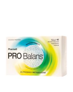 PharamS Probalans za probavu i metabolizam 40 kapsula
