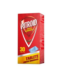 Pitroid tablete protiv komaraca 30 komada - ispušta pare za uporabu u kućanstvu protiv komaraca-samo za uporabu u zatvorenom prostoru.