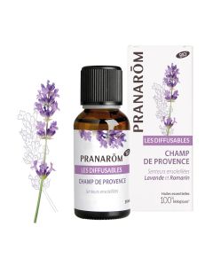 PRANAROM CHAMP DE PROVENCE mješavina za difuzer 30 ml - Baršunasti bouquet ove kompozicije daje dojam ljetne šetnje poljima Provanse.