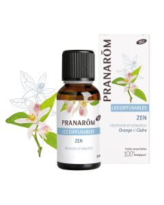 PRANAROM ZEN mješavina za difuzer 30 ml - Ova prekrasna aromatična mješavina aktivno potiče spokoj i opuštanje.