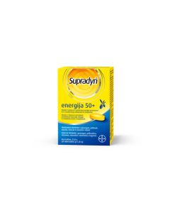 Supradyn® Energija 50+, 30 filmom obloženih tableta