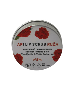 Radovan Petrović APISAN LIP SCRUB RUŽA 15 ml