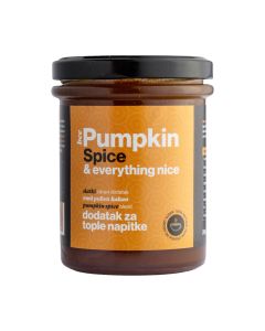 Radovan Petrović BeePumpkinSpice 260 g - prirodan zaslađivač sa mješavinom pumpkin spice začina. Zdraviji dodatak kavama i čajevima, pitama  i savijačama.