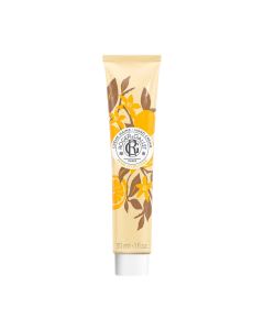 ROGER & GALLET BOIS D'ORANGE Hand Cream 30 ml - krema za ruke koja donosi sočan okus naranče, svježinu lišća i voća te teksturirane, vibrantne note drveta.
