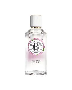 ROGER & GALLET FEUILLE DE THE Fragrant Water 100 ml - obogaćen svježinom kalabrijske limune, unosi udobnost i olakšanje, dok esencija crnog čaja s umirujućim svojstvima stvara nježnu, dimnu citrusnu infuziju.