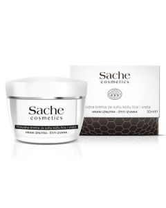 Sache - Prirodna krema za suhu kožu lica i vrata