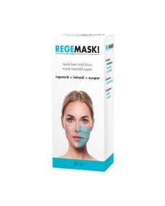 Simply You REGEMASK ZAŠTITNA KREMA, 50ML - Posebno razvijen proizvod s jedinstvenim sastavom za njegu nadražene kože nakon korištenja maske i druge zaštitne opreme. Proizvod je u bijelo kutiji s plavim detaljima na bijeloj pozadini.