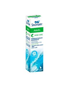 Sinomarin Adults sprej 125 ml - poboljšava kvalitetu života ublažavajući simptome povezane sa začepljenjem nosa (npr. svrbež nosa, kihanje, kašljanje, tlak u sinusima i uhu, poremećaj spavanja).