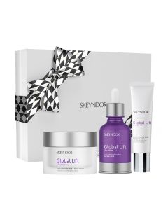 Skeyndor GLOBAL LIFT set za normalnu i mješvitu kožu krema 50 ml + serum 30 ml + Global lift krema oči 15 ml - Učvršćujući, hidratantni i redefinirajući tretman.