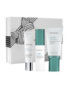 Skeyndor POWER RETINOL set za masnu i mješovitu kožu, emulzija 50 ml + serum 30 ml + gel za područje oko očiju 15 ml