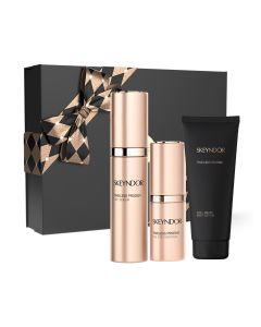 Skeyndor Set TIMELESS serum 50 ml + krema oko očiju 20 ml + losion za tijelo 100 ml - set koji sadrži anti age serum 50 ml, kremu za područje oko očiju 20 ml i losion za tijelo 100 ml.