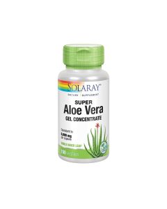 Solaray Aloe Vera - sadrži zaštićenu formulu korijena đumbira (Zingiber officinale), lista paprene metvice (Mentha x piperita), nadzemnog dijela peršina (Petroselinum crispum) i koncentrata unutarnjeg gela barbadenškog aloja (Aloe barbadensis). Proizvod u