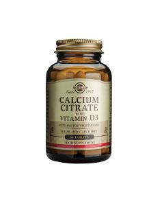 SOLGAR Kalcij citrat + Vitamin D
