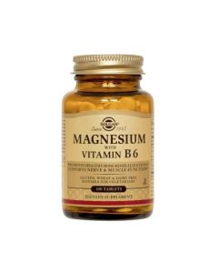 SOLGAR Magnezij s vitaminom B6 tablete