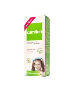 Sumifen Šampon za prevenciju i suzbijanje 150 ml - sprječava pojavu ušiju i gnjida te ih brzo i učinkovito uništava, i kao prevencija kod nezaraženih članova obitelji.