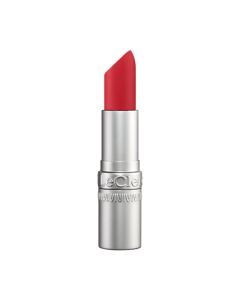 T.LeClerc Satenski Ruž - 37 ROUGE VIBRANT - dostupan u dvadeset nijansi. T.LeClerc kombinira ljepotu s udobnošću za usne intenzivnih boja koje ostaju meke. Proizvod je bez čepa na bijeloj pozadini.