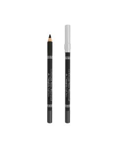 T.LeClerc Vodootporna olovka za oči - dostupna u 3 nijanse. 01 NOIR PARISIEN nijansa u svom sklopljenom i rasklopljenom izdanju na bijeloj pozadini.