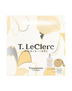 T.LeClerc FRANGIPANI PARFUM SET - 1 LE PARFUM D’ÉTÉ POUDRÉ FRANGIPANIER 50 ml + 1 GRATIS Frangipanier mirisna keramika.