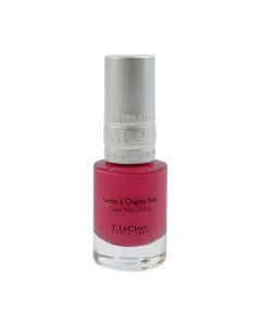 T.LeClerc Lak za notke Pivoine 10 ml - formula za njegu noktiju s visokom pokrivnošću koja jača i štiti nokat kako bi ga očuvala, pojačava i štiti, sjajni završetak, visoka pokrivenost, dugotrajno.