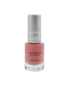 T.LeClerc Lak za notke Rose 10 ml - formula za njegu noktiju s visokom pokrivnošću koja jača i štiti nokat kako bi ga očuvala, pojačava i štiti, sjajni završetak, visoka pokrivenost, dugotrajno.