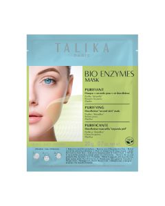 TALIKA Bio Enzymes Purifying Mask 20 g - pročišćujuća biocelulozna maska matira kožu, smanjuje nepravilnosti i smanjuje proširene pore.