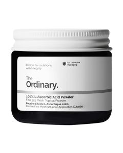 The Ordinary 100% L-Ascorbic Acid Powder 20 g -  izravni prah vitamina C koji vidljivo smanjuje znakove starenja posvjetljivanjem i ujednačavanjem tena kože.