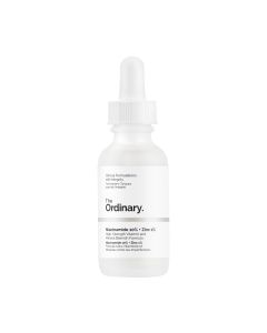 The Ordinary Niacinamide 10% + Zinc 1% 30 ml - formula na bazi vode koja poboljšava sjaj kože, glatkoću i jača integritet barijere kože tijekom vremena.