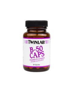TwinLab B-50 Vitamini B Kompleks kapsule