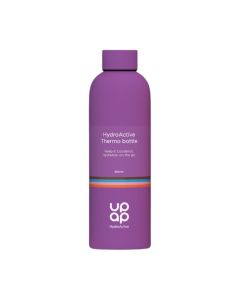 UpAp HydroActive Thermo boca 500 ml - 6 boja na izbor. Kvalitetne boce od nehrđajućeg čelika jednostavnog su dizajna, izrazito lagane i idealne za sve vremenske uvjete. Prva boca ljubičasta.