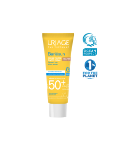 Uriage BARIESUN SPF50+ TONIRANA KREMA DOREE 50 ml - Bariésun kombinira visokoučinkoviti filterski kompleks i dva dermatološka patenta za zaštitu kože, sprječavanje oštećenja stanica i foto-starenje uzrokovano UVA, UVB zrakama i plavim svjetlom.