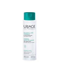 Uriage Termalna micelarna voda s ekstraktrom jabuke za mješovitu i masnu kožu 250 ml - za čišćenje i pročišćavanje kože od šminke i nečistoća. 